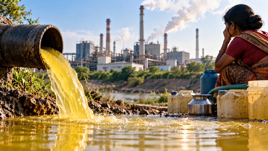 Nashik Groundwater Contamination: Chromium Levels Exceed Drinking Water Limit by Over 1,000 Times